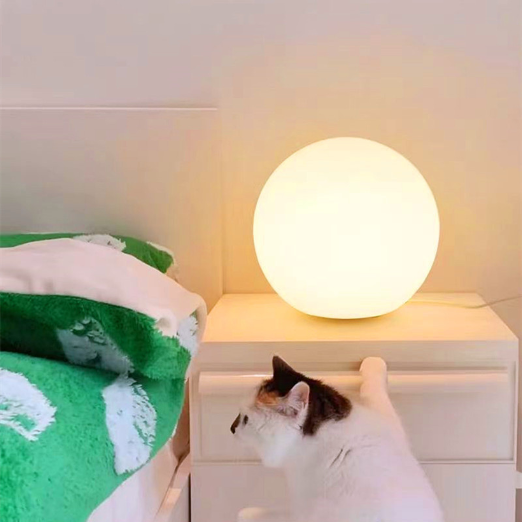 The Orlix Decorative Ambient Ball Table Lamp