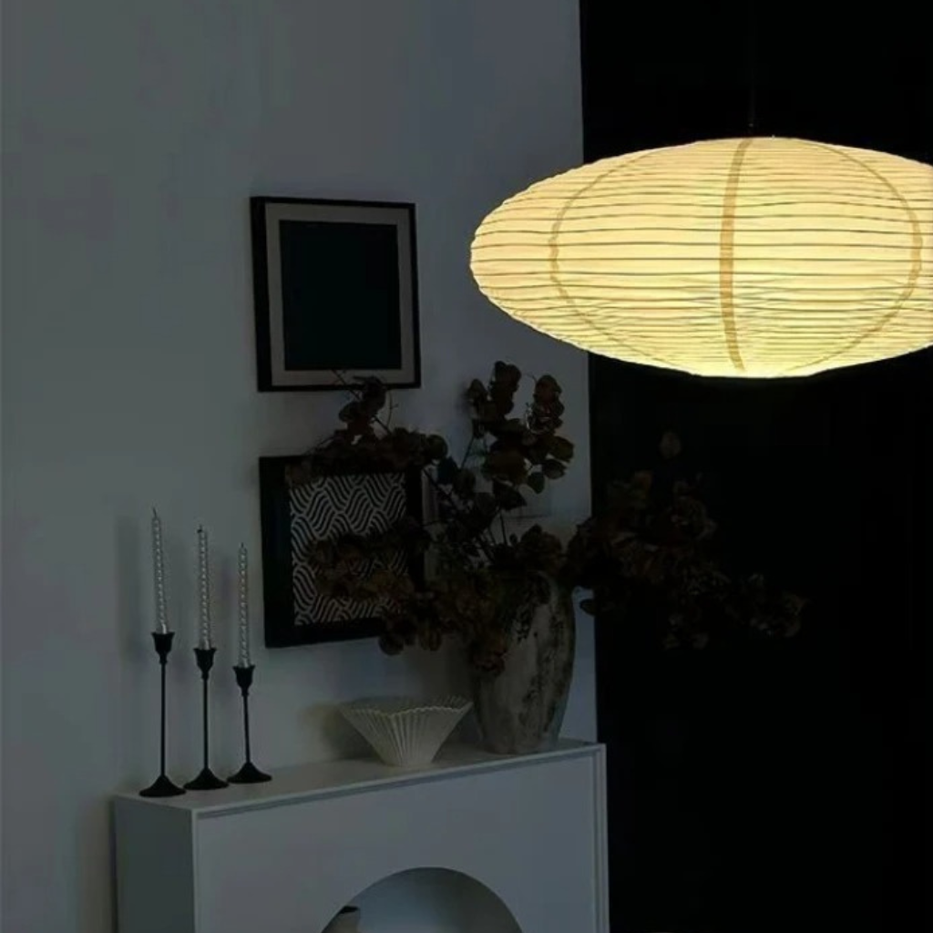 The Papora Rice Paper Pendant Lamp