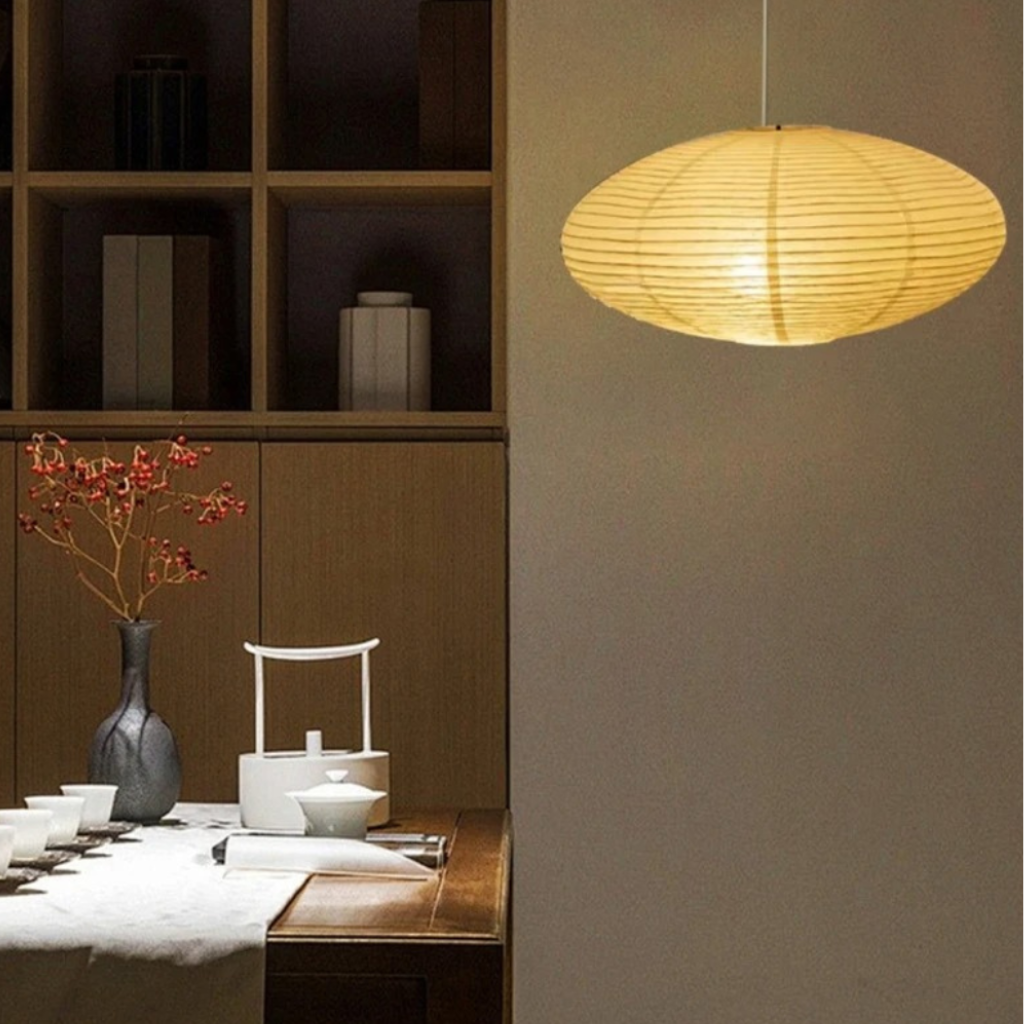 The Papora Rice Paper Pendant Lamp