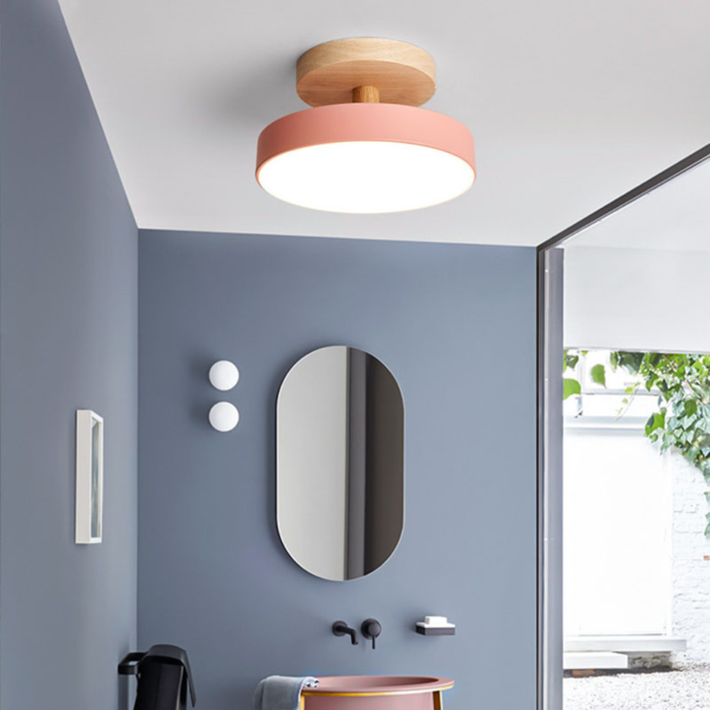 The Pastello Nordic Macaron LED Ceiling Light