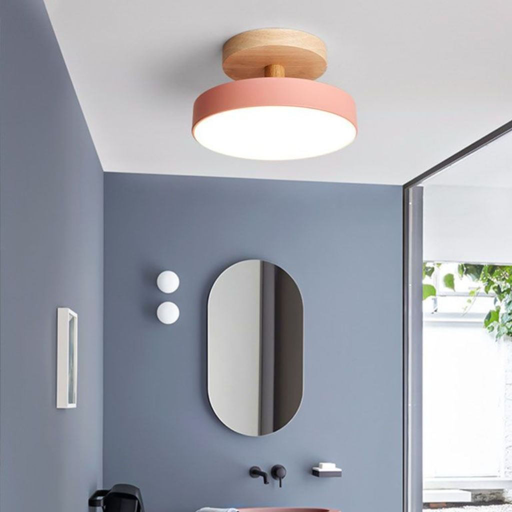 The Pastello Nordic Macaron LED Ceiling Light
