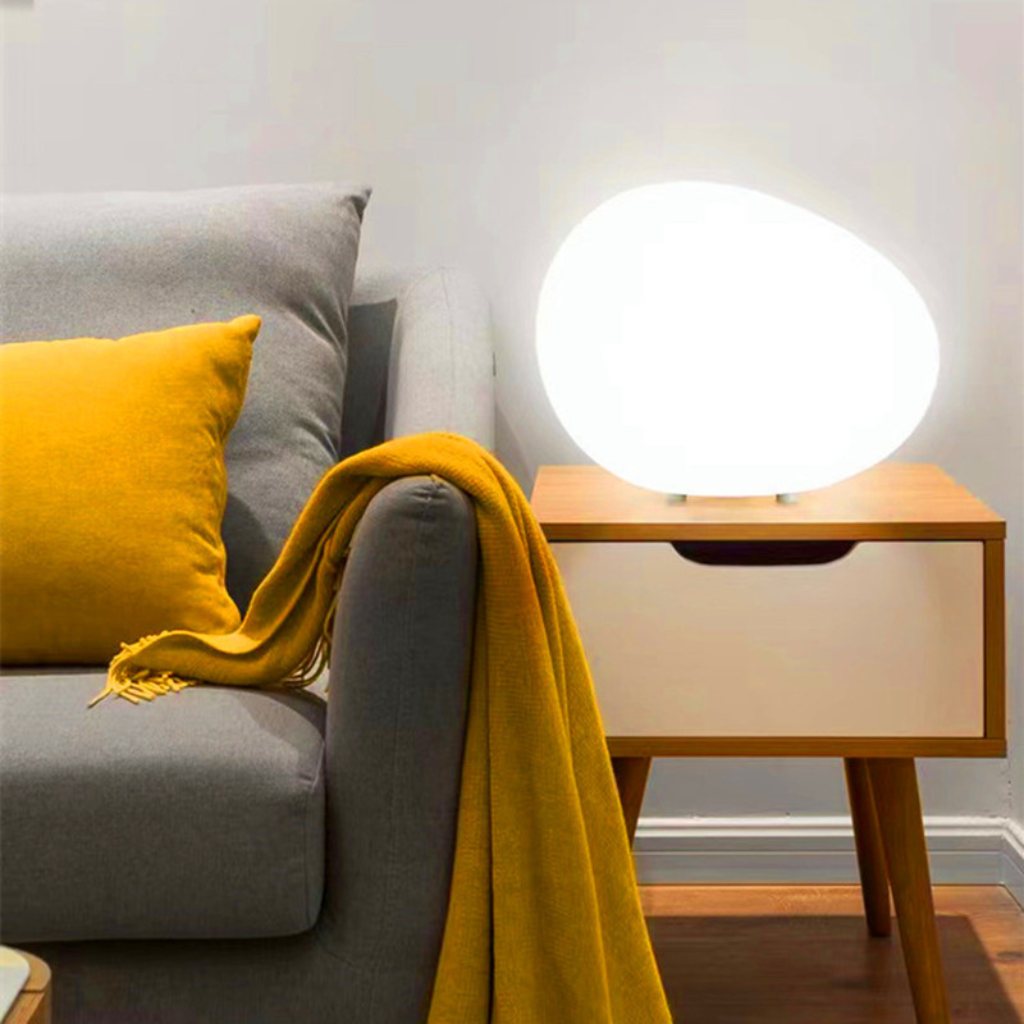 The Peblix Cobblestone Ambient LED Table Lamp