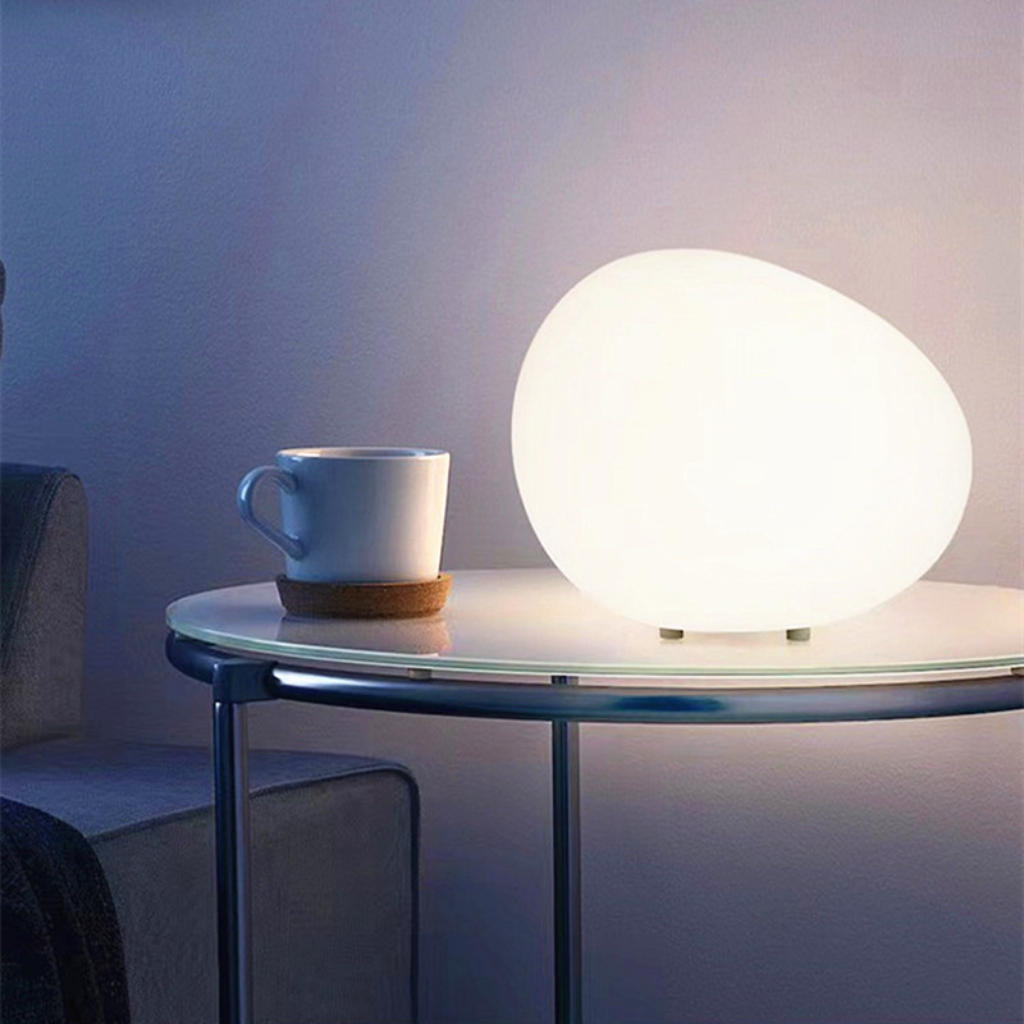The Peblix Cobblestone Ambient LED Table Lamp