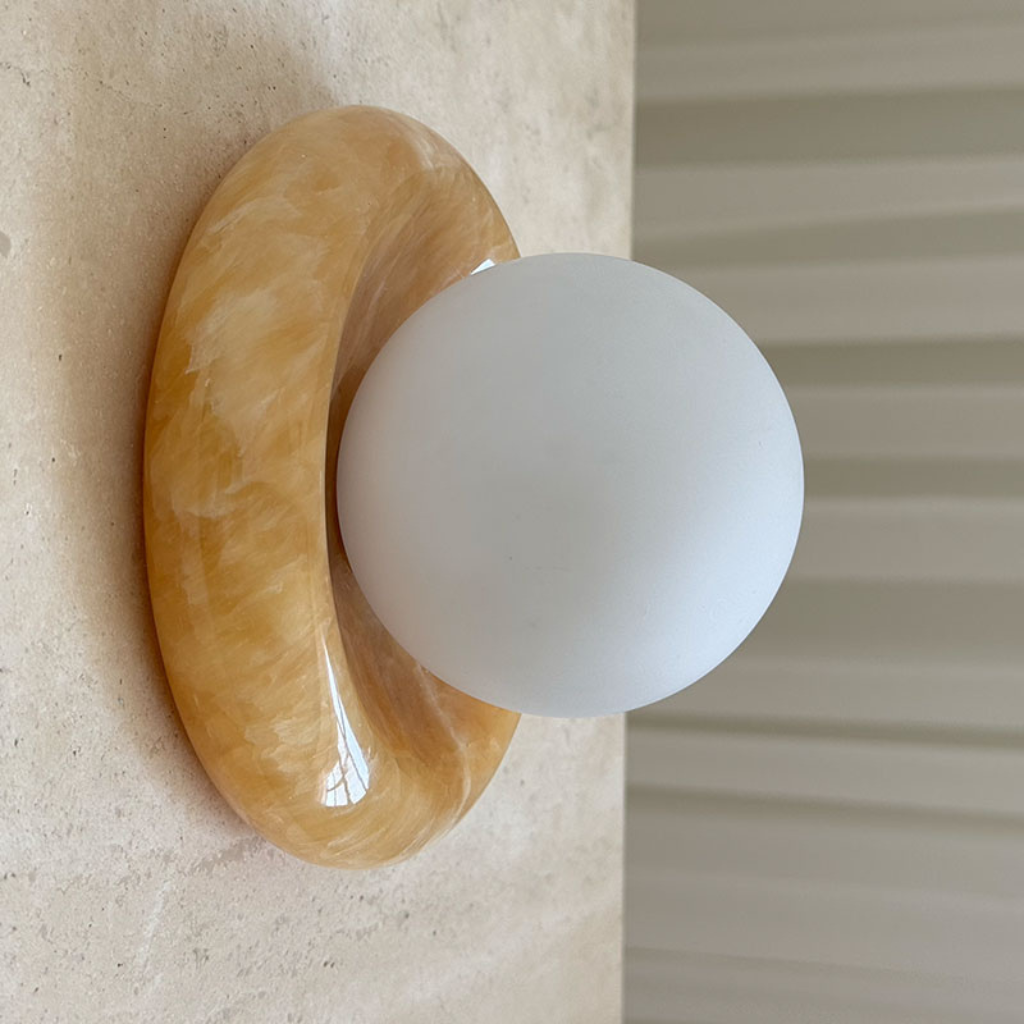 The Pierelle French Styled Artistic Stone Wall Light