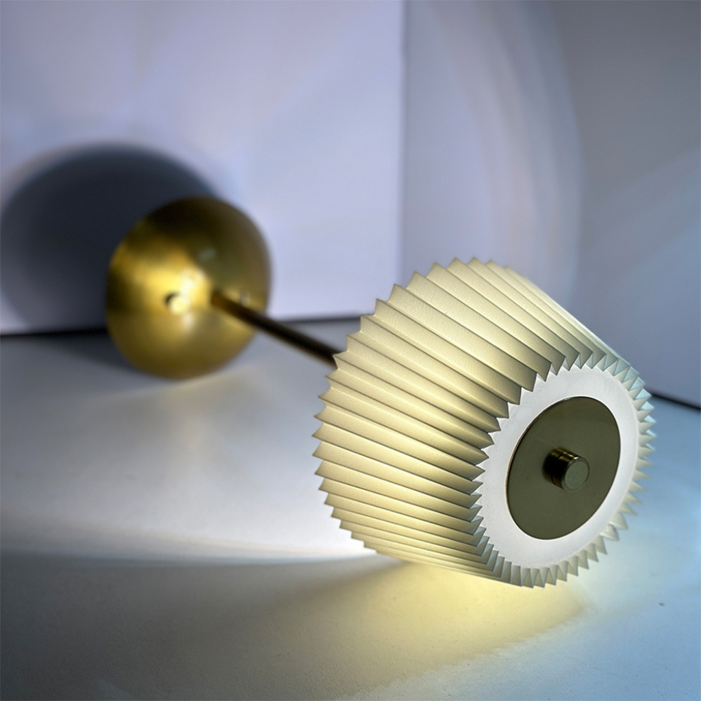 The Plissia Rechargeable Table Lamp