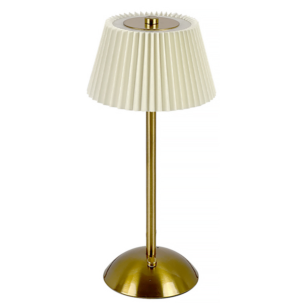 The Plissia Rechargeable Table Lamp