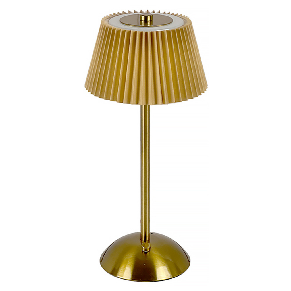The Plissia Rechargeable Table Lamp