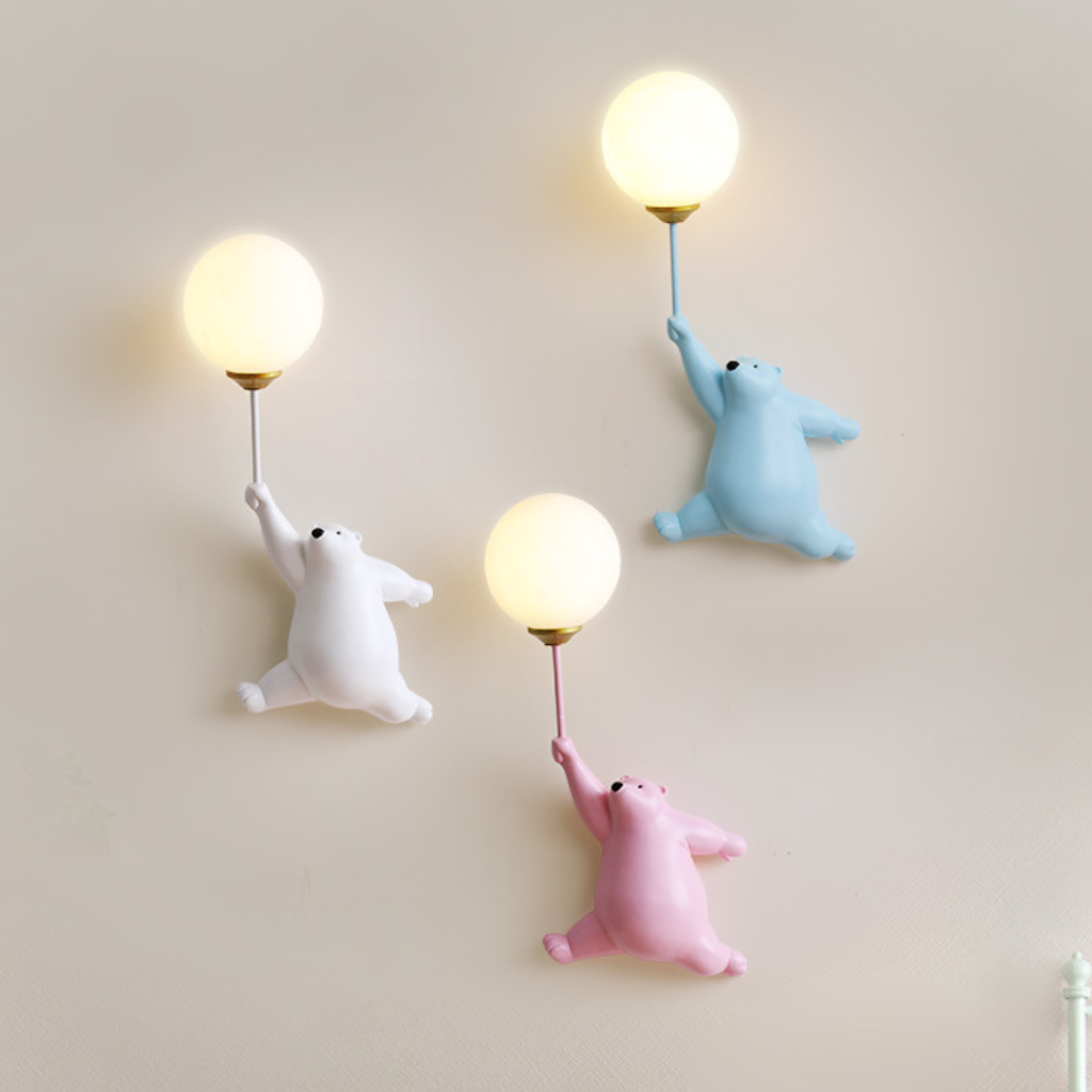 The Polara Polar Bear LED Wall Light
