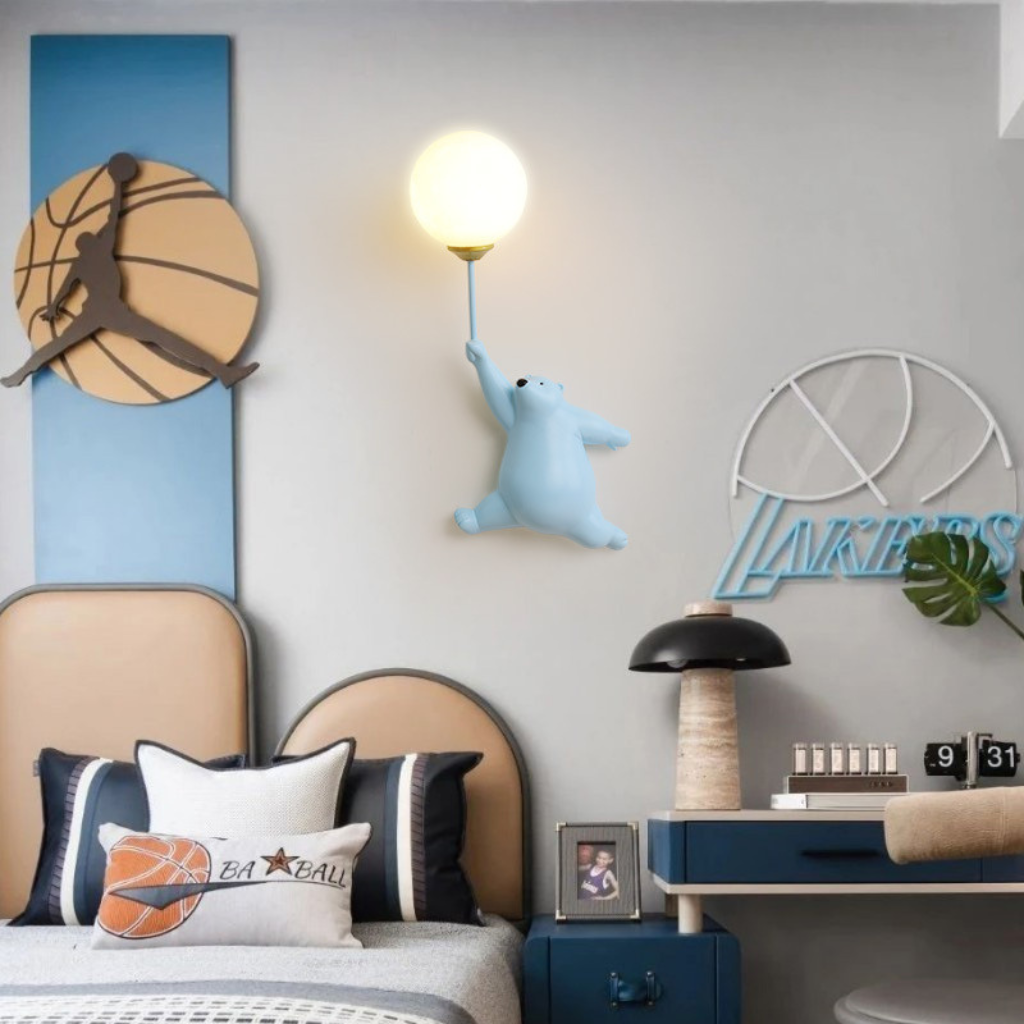 The Polara Polar Bear LED Wall Light