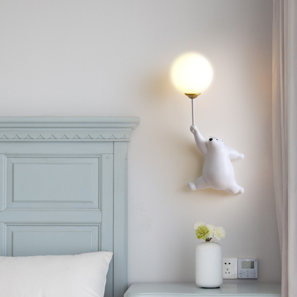 The Polara Polar Bear LED Wall Light