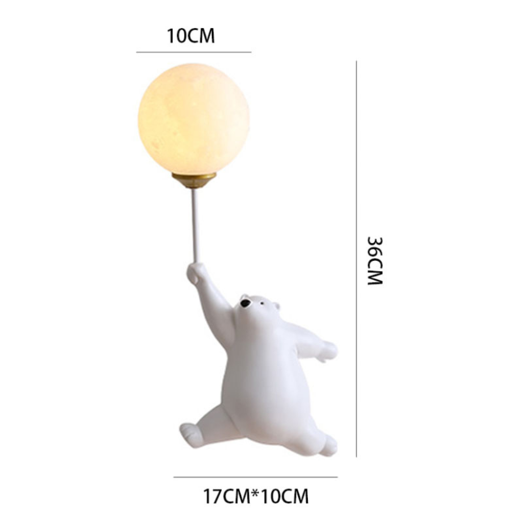 The Polara Polar Bear LED Wall Light