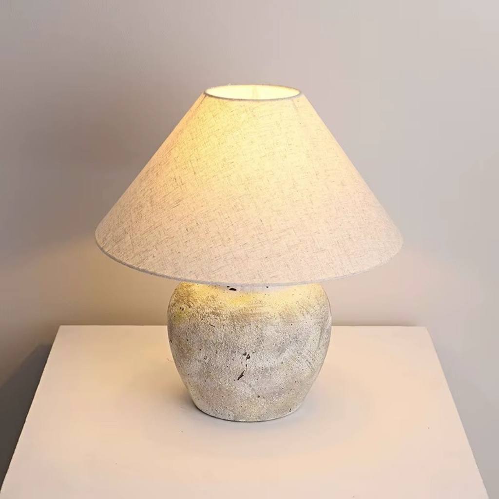 The Potora Wabi Sabi Pottery Table Lamp
