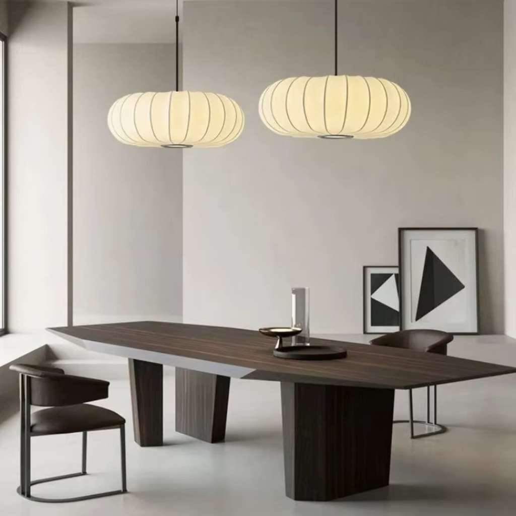 The Pumpix Pumpkin Pendant Light
