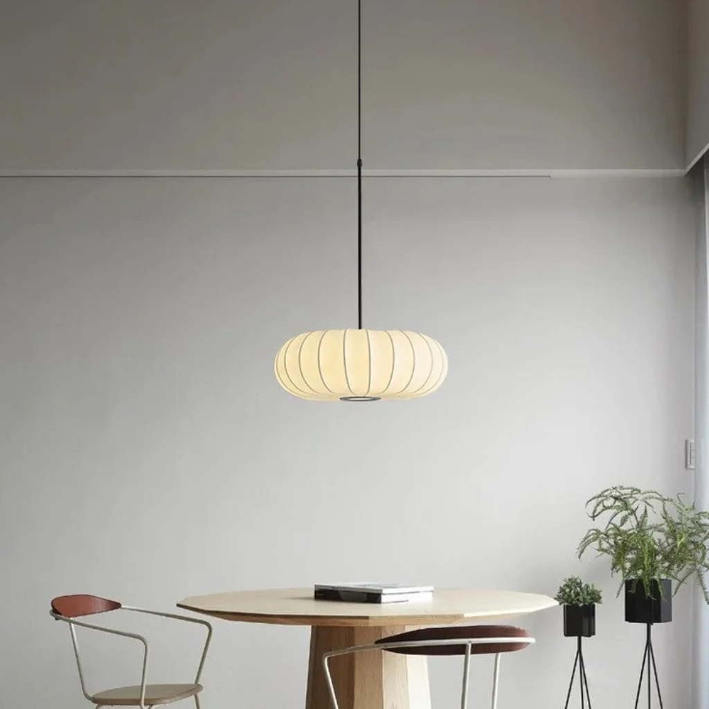 The Pumpix Pumpkin Pendant Light