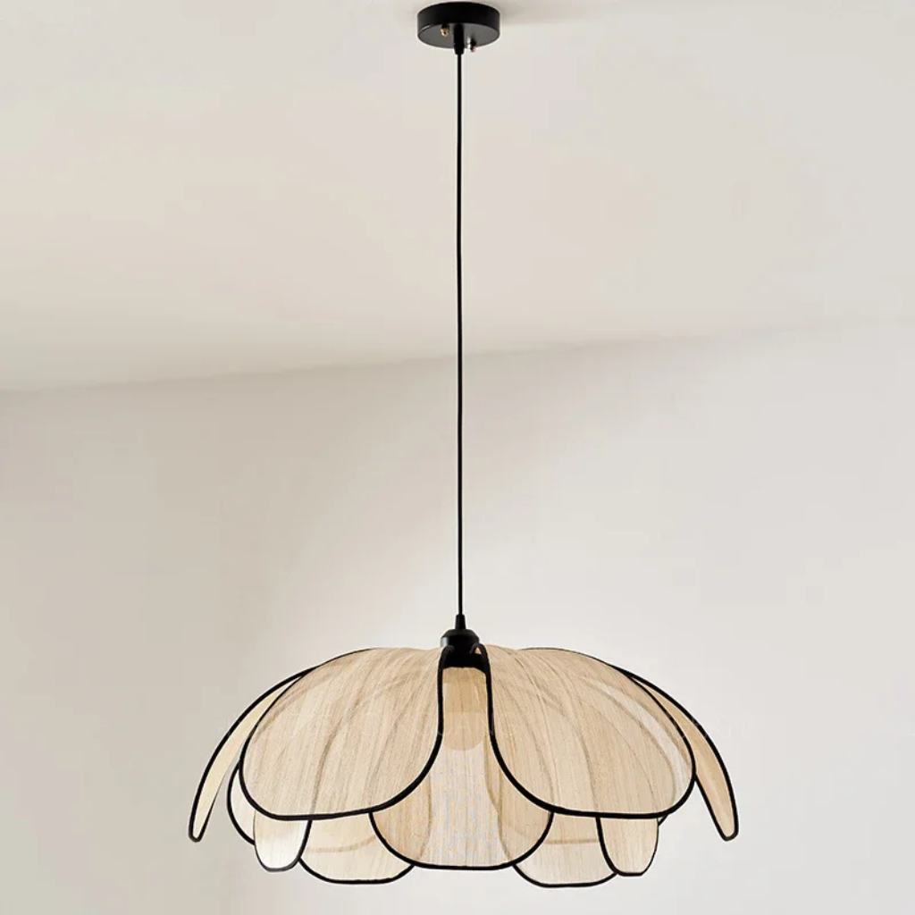 The Rattanova Rattan Chandelier Pendant Light