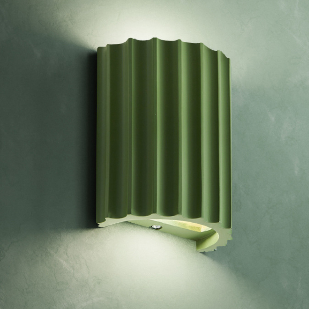 The Resvane Nordic Modern Resin LED Wall Light