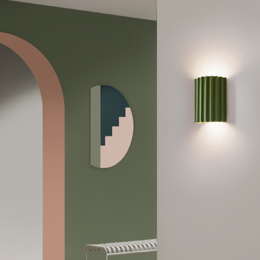 The Resvane Nordic Modern Resin LED Wall Light