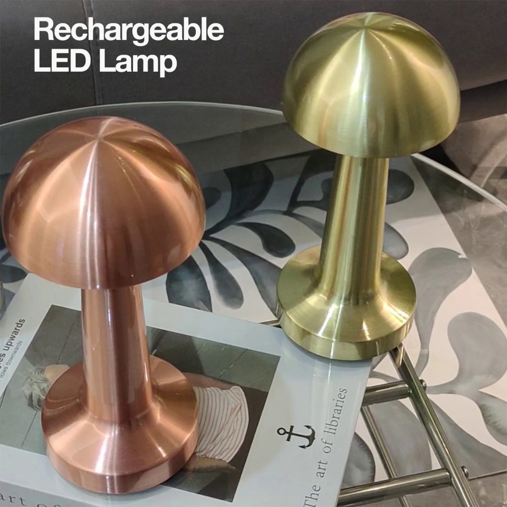 The Retrovia LED Rechargeable Table Lamp