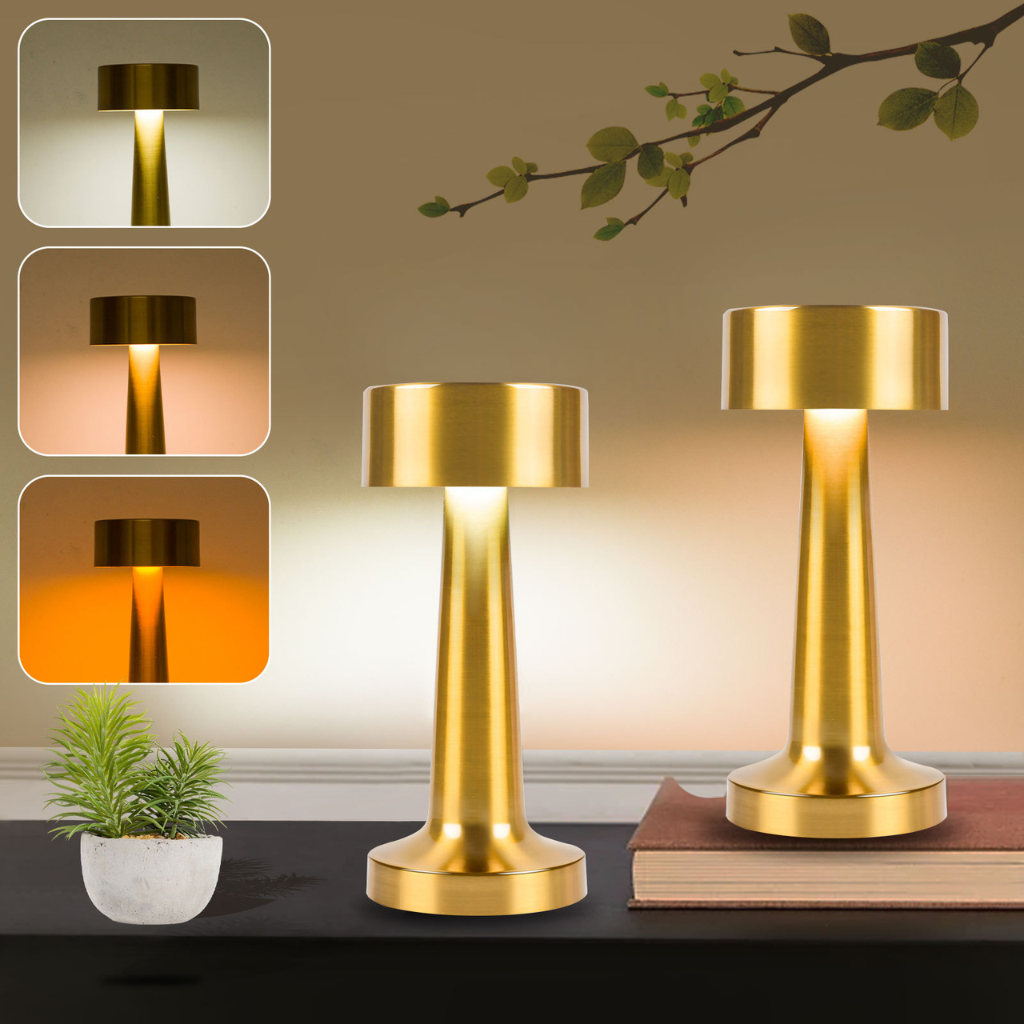 The Retrovia LED Rechargeable Table Lamp