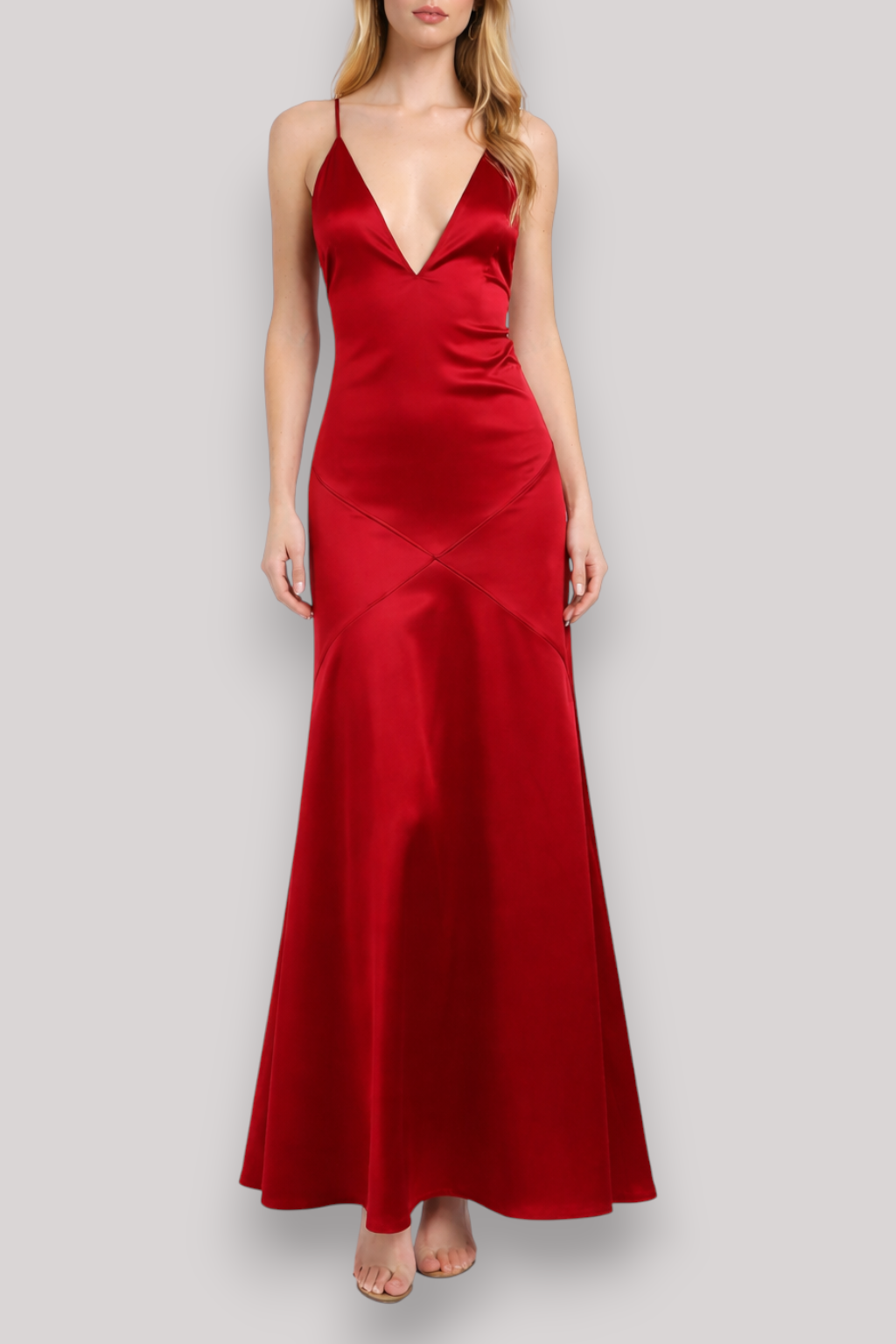 The Rosalinde Women's Satin Party Dress
