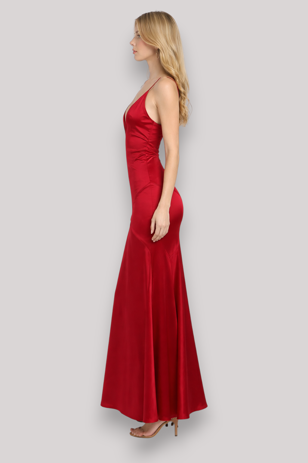 The Rosalinde Women's Satin Party Dress