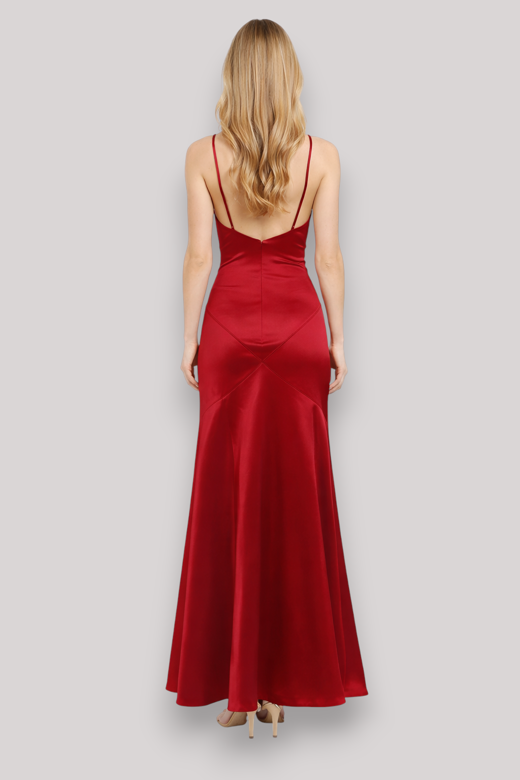 The Rosalinde Women's Satin Party Dress