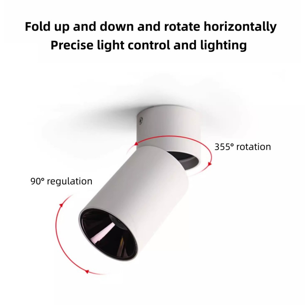 The Rotora Anti Glare Adjustable LED Spotlight