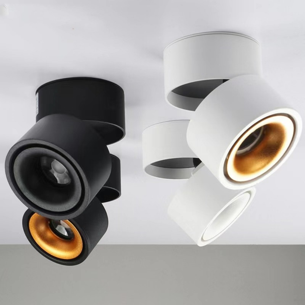 The Rovelle Rotating LED Downlight Dimmable Ceiling Light