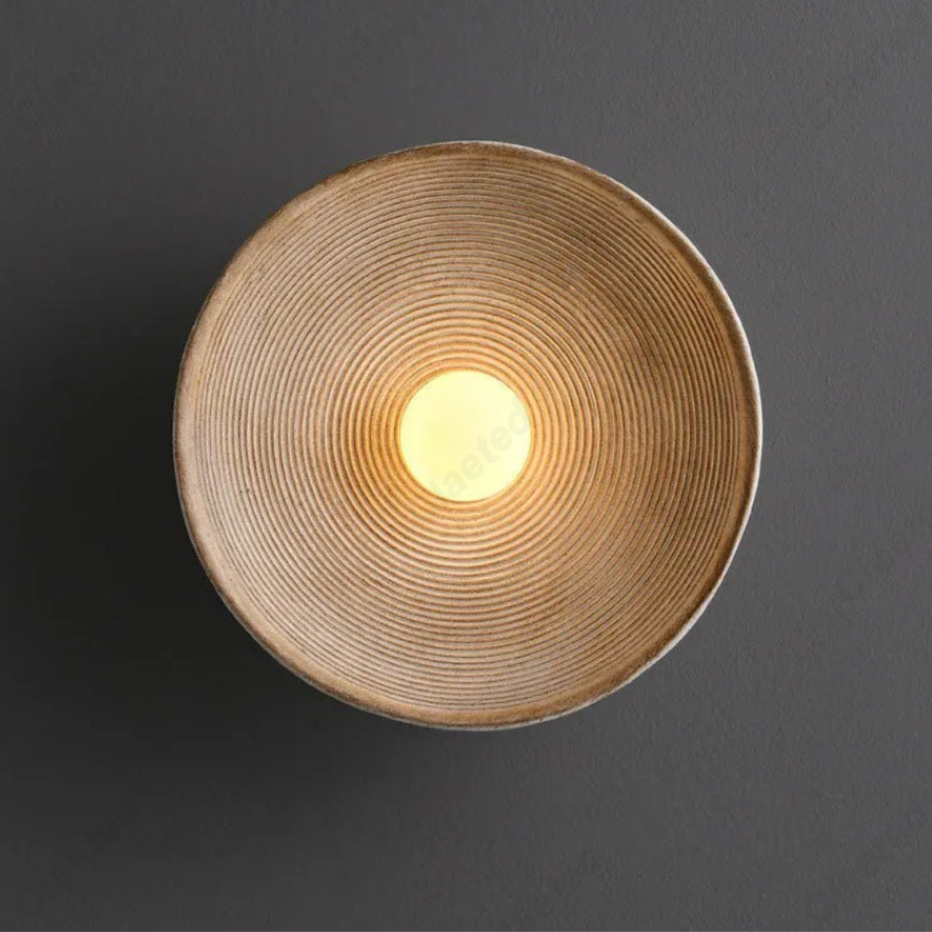 The Rovix Retro Round Wall Lamp