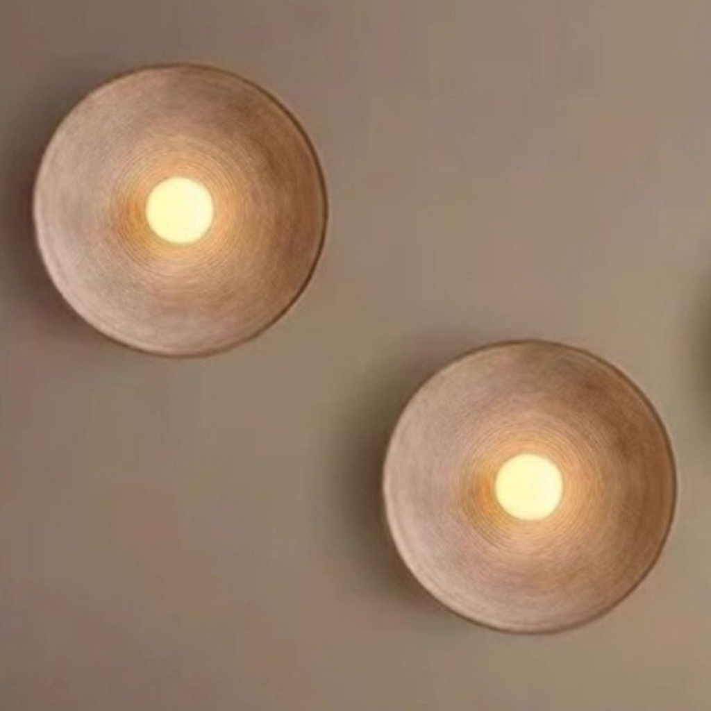 The Rovix Retro Round Wall Lamp