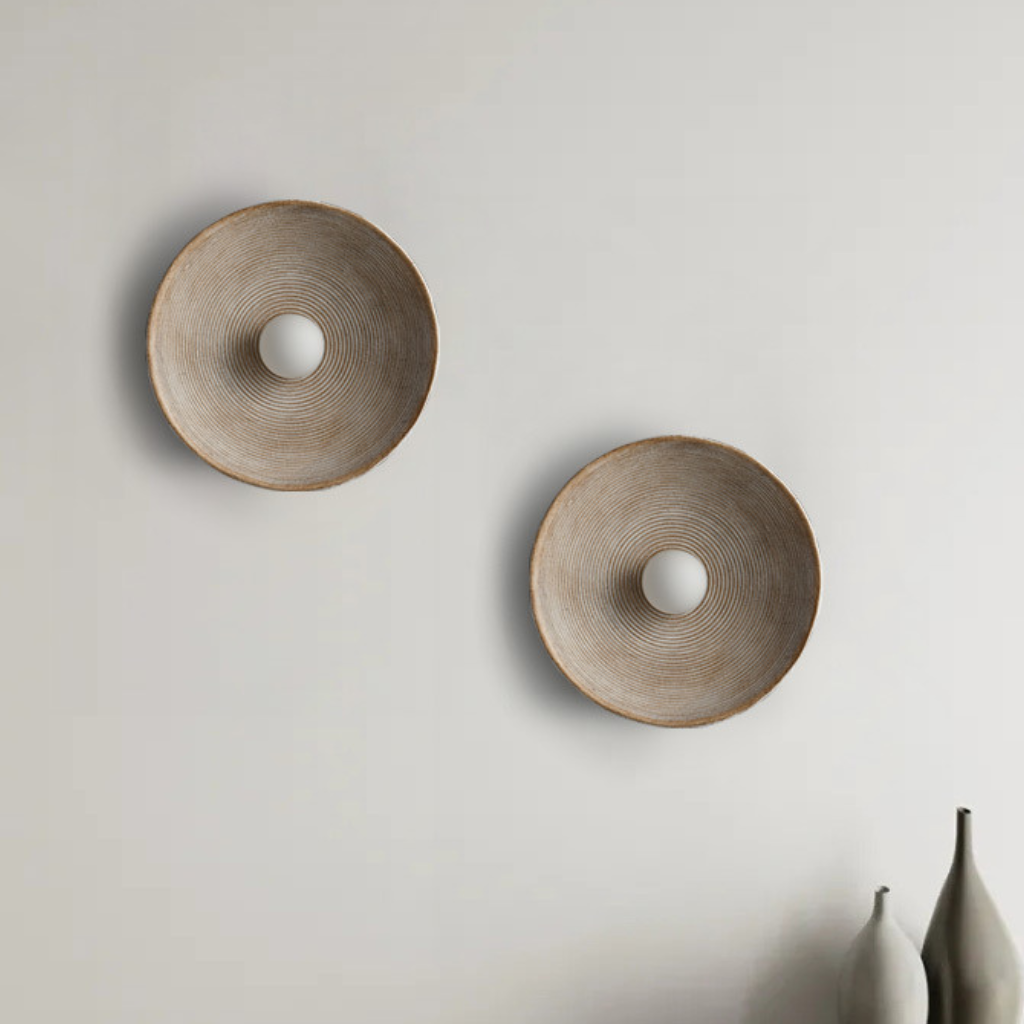 The Rovix Retro Round Wall Lamp