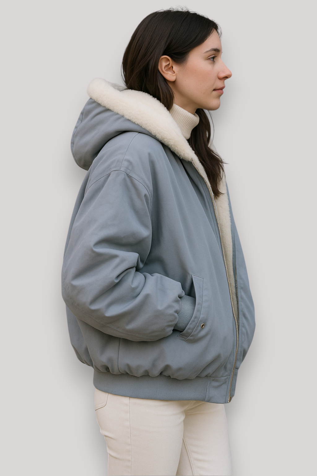 The Rowan Reversible Hooded Jacket Warm Winter Parka