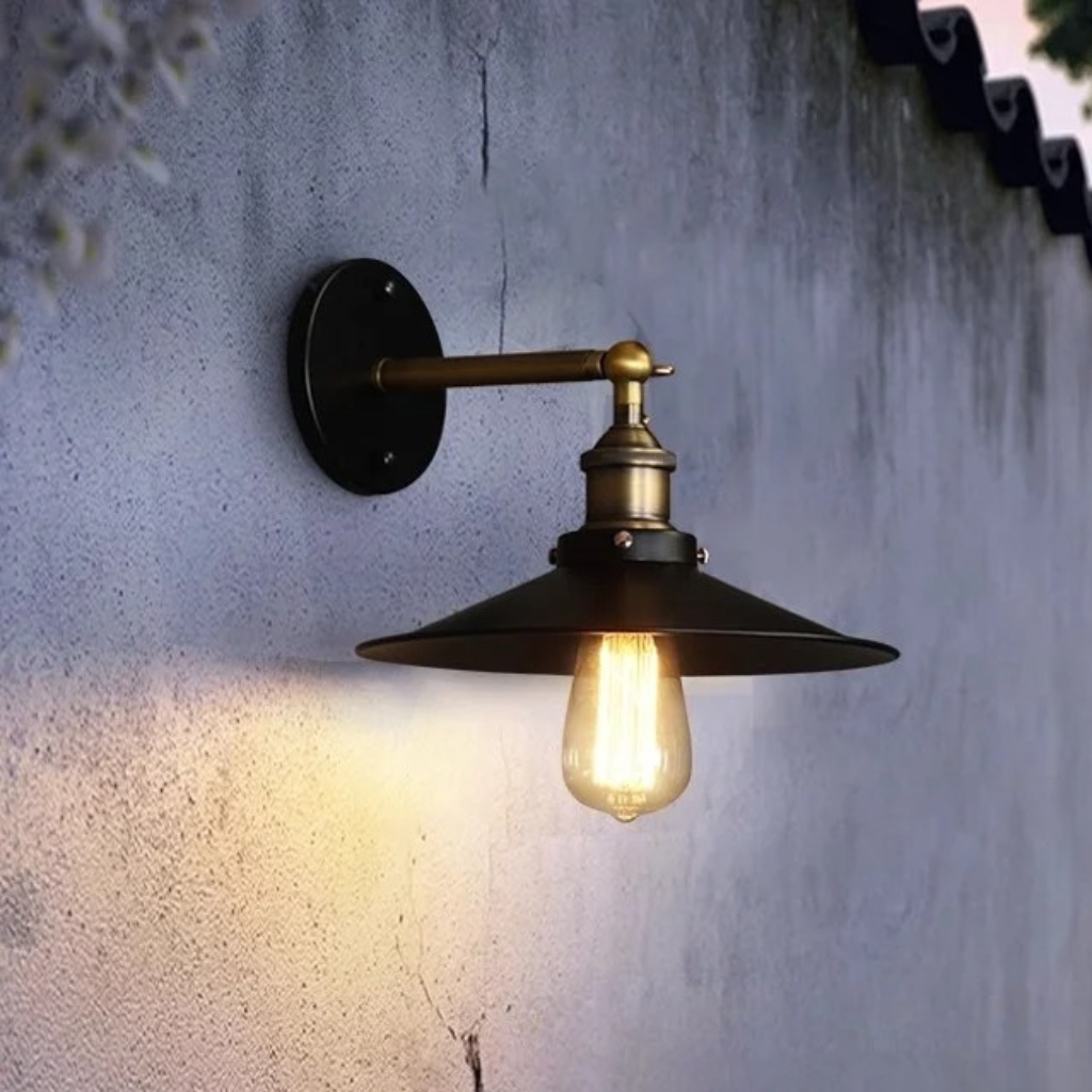 The Rustora Waterproof Wall Lamp