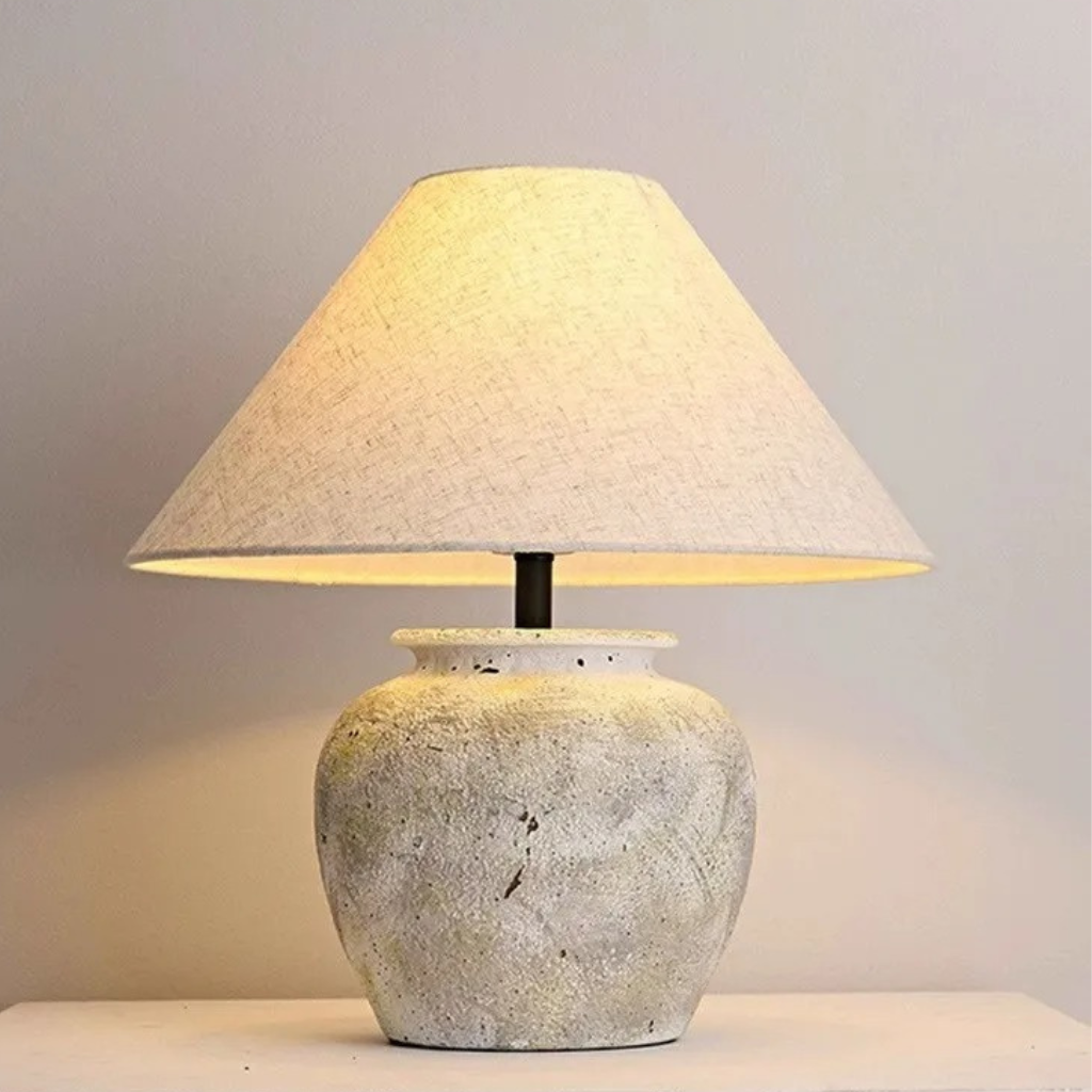 The Sabiora Wabi Sabi Ceramic Table Lamp