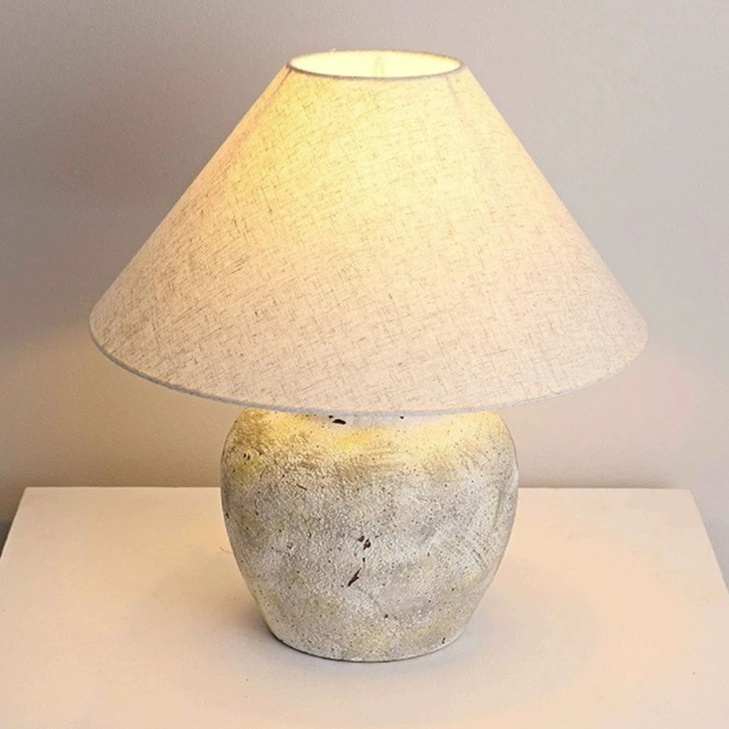 The Sabiora Wabi Sabi Ceramic Table Lamp