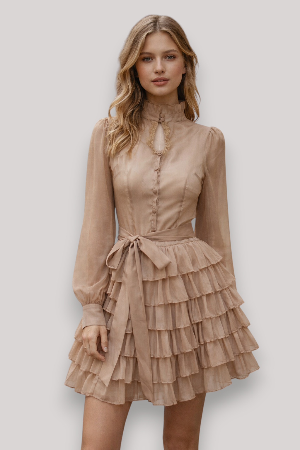 The Sabrina Women's Bow Tie Mini Dress