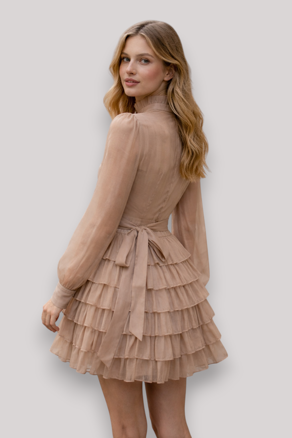 The Sabrina Women's Bow Tie Mini Dress