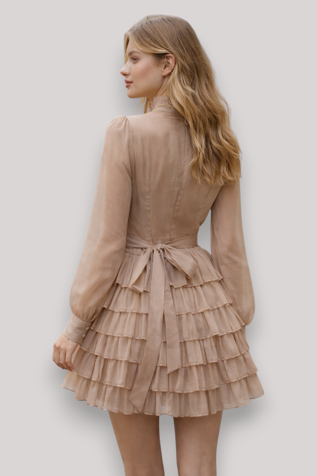 The Sabrina Women's Bow Tie Mini Dress