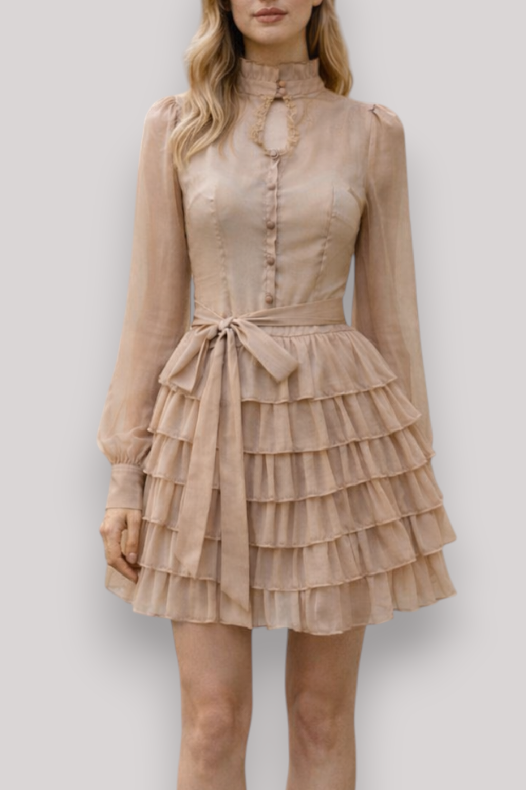 The Sabrina Women's Bow Tie Mini Dress