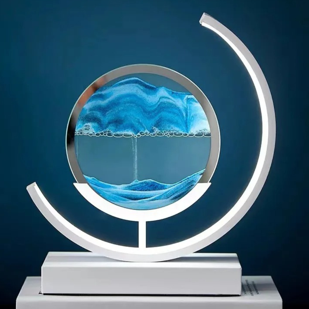 The Sandora Quicksand Art LED Table Lamp