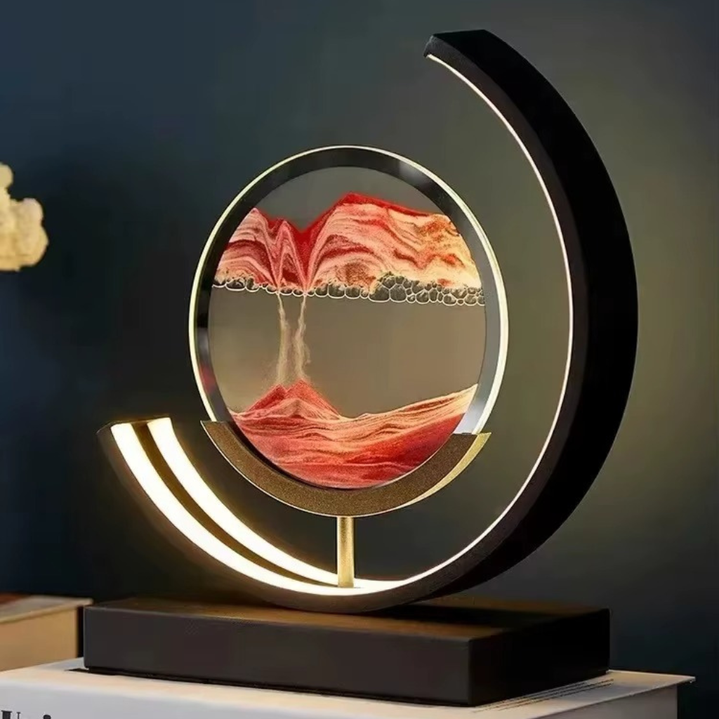 The Sandora Quicksand Art LED Table Lamp