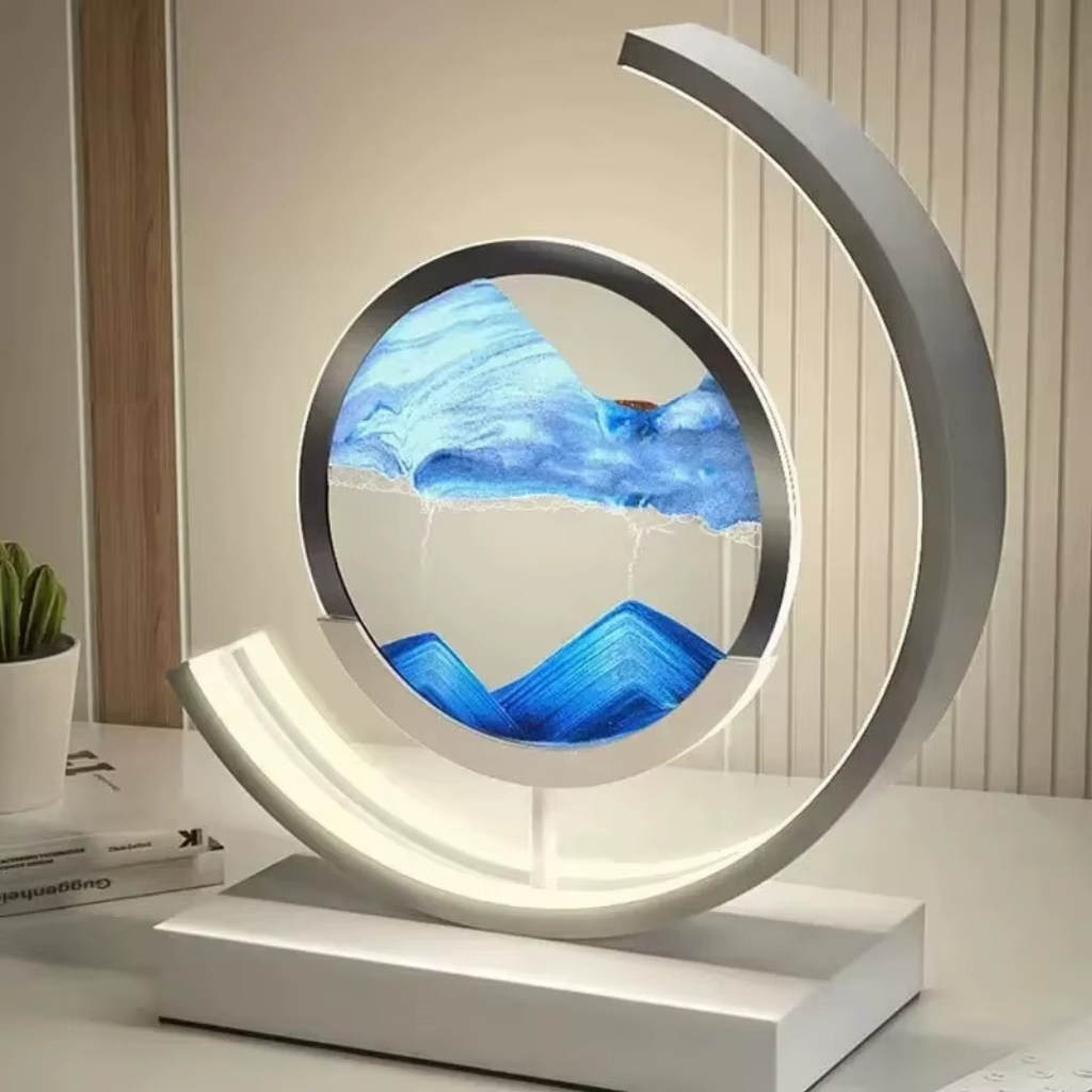 The Sandora Quicksand Art LED Table Lamp