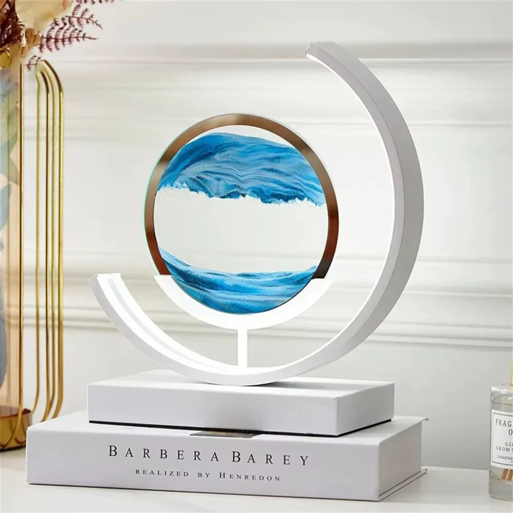 The Sandora Quicksand Art LED Table Lamp