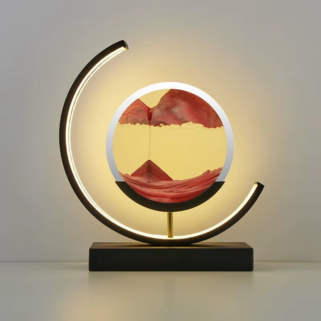 The Sandora Quicksand Art LED Table Lamp