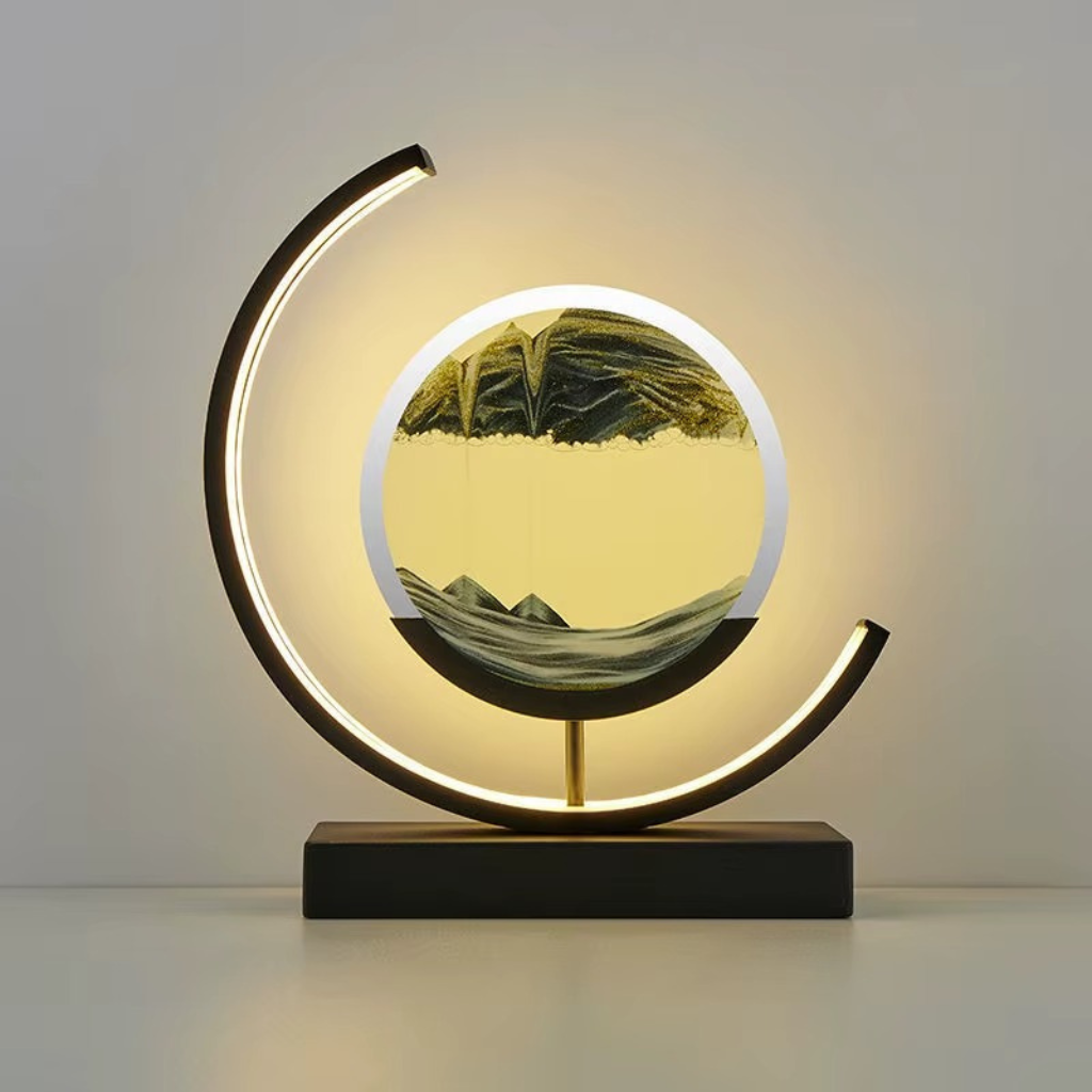 The Sandora Quicksand Art LED Table Lamp