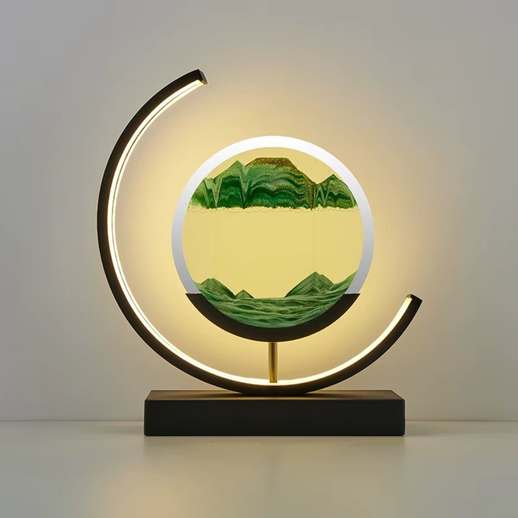 The Sandora Quicksand Art LED Table Lamp