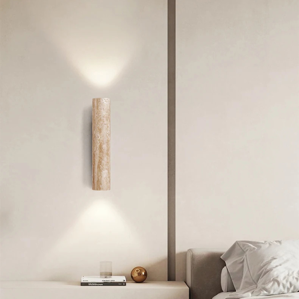 The Satorune Wabi Sabi Marble LED Wall Light