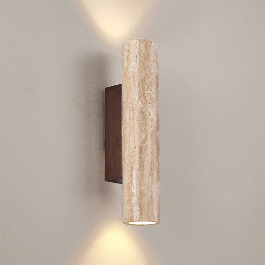 The Satorune Wabi Sabi Marble LED Wall Light