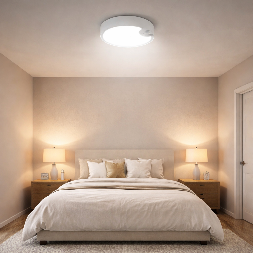 The Sensra Motion Sensor LED Ceiling Light