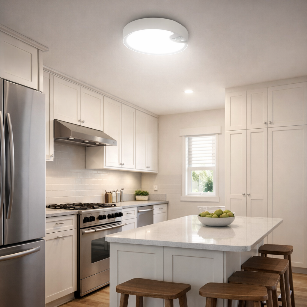 The Sensra Motion Sensor LED Ceiling Light